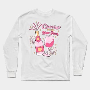 Cheers To The New Year Long Sleeve T-Shirt